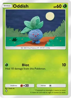 Oddish, Space-Time Smackdown, no. 001