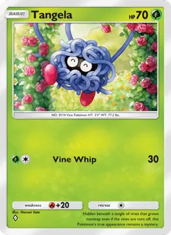 Tangela, Space-Time Smackdown, no. 004