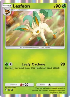 Leafeon, Space-Time Smackdown, no. 020