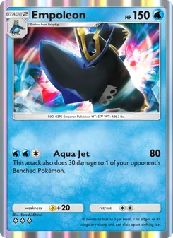 Empoleon, Space-Time Smackdown, no. 037