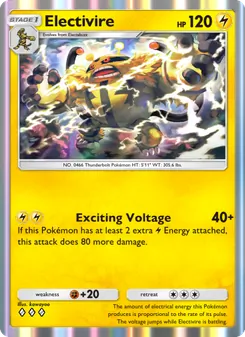 Electivire, Space-Time Smackdown, no. 057