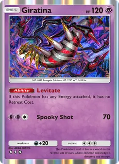Giratina, Space-Time Smackdown, no. 078