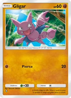 Gligar, Space-Time Smackdown, no. 083