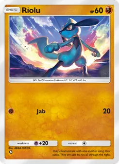 Riolu, Space-Time Smackdown, no. 091