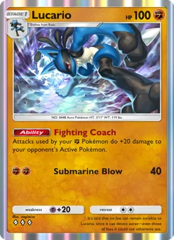 Lucario, Space-Time Smackdown, no. 092