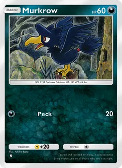 Murkrow, Space-Time Smackdown, no. 096