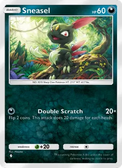 Sneasel, Space-Time Smackdown, no. 098