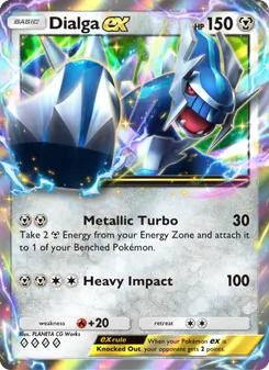 Dialga ex, Space-Time Smackdown, no. 119