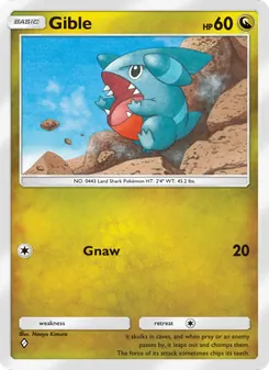 Gible, Space-Time Smackdown, no. 121