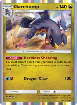 Garchomp, Space-Time Smackdown, no. 123