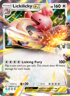Lickilicky ex, Space-Time Smackdown, no. 125
