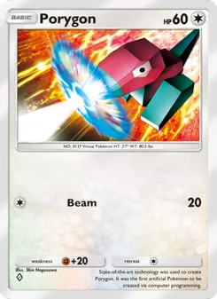 Porygon, Space-Time Smackdown, no. 127