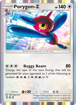 Porygon-Z, Space-Time Smackdown, no. 129