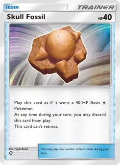 Skull Fossil, Space-Time Smackdown, no. 144