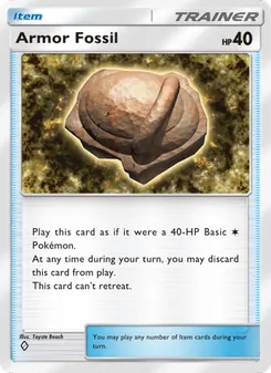 Armor Fossil, Space-Time Smackdown, no. 145