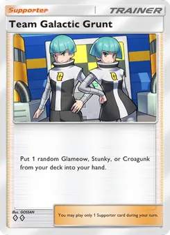 Team Galactic Grunt, Space-Time Smackdown, no. 151