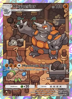 Rhyperior, Space-Time Smackdown, no. 169