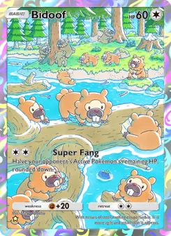 Bidoof, Space-Time Smackdown, no. 177