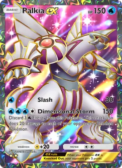 Palkia ex, Space-Time Smackdown, no. 182