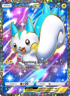 Pachirisu ex, Space-Time Smackdown, no. 183
