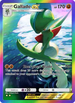 Gallade ex, Space-Time Smackdown, no. 200