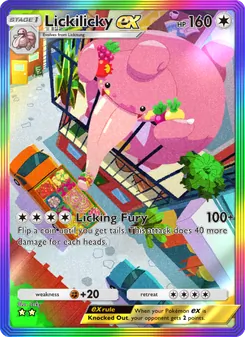Lickilicky ex, Space-Time Smackdown, no. 203