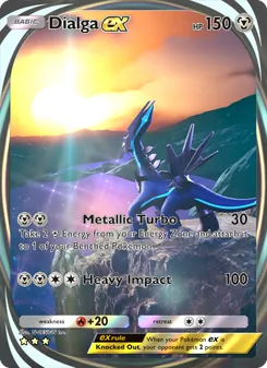 Dialga ex, Space-Time Smackdown, no. 205