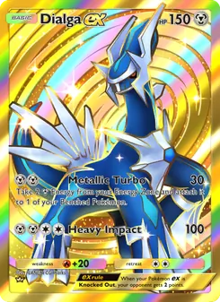 Dialga ex, Space-Time Smackdown, no. 207