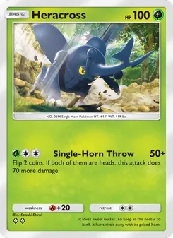 Heracross, Triumphant Light, no. 001