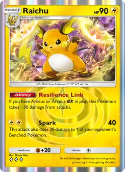 Raichu, Triumphant Light, no. 026