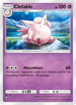 Clefable, Triumphant Light, no. 030