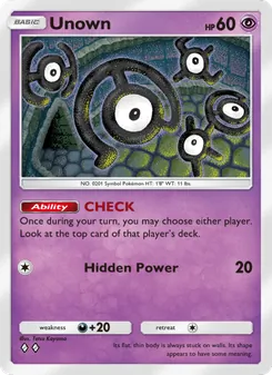 Unown, Triumphant Light, no. 034