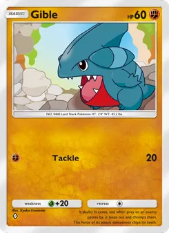Gible, Triumphant Light, no. 045