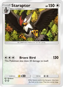 Staraptor, Triumphant Light, no. 068