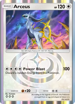 Arceus, Triumphant Light, no. 070