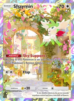 Shaymin, Triumphant Light, no. 081