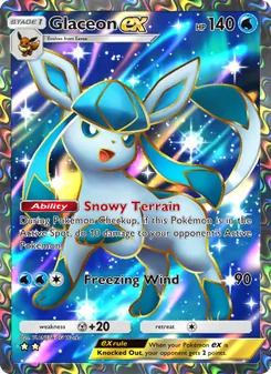 Glaceon ex, Triumphant Light, no. 083