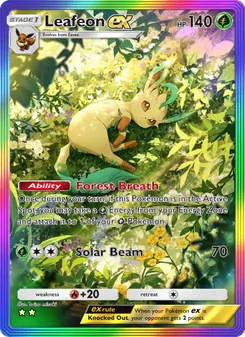 Leafeon ex, Triumphant Light, no. 091