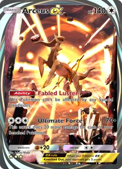 Arceus ex, Triumphant Light, no. 095