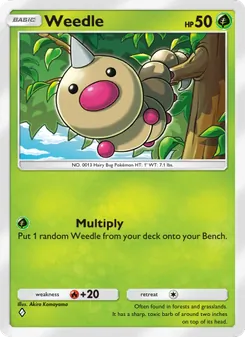 Weedle, Shining Revelry, no. 001