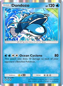 Dondozo, Shining Revelry, no. 020