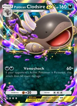 Paldean Clodsire ex, Shining Revelry, no. 048