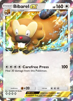 Bibarel ex, Shining Revelry, no. 065