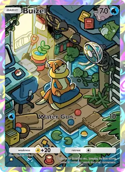 Buizel, Shining Revelry, no. 074