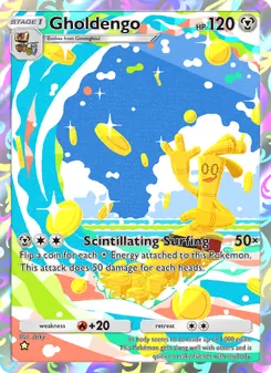 Gholdengo, Shining Revelry, no. 077