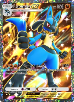 Lucario ex, Shining Revelry, no. 084