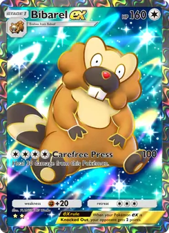 Bibarel ex, Shining Revelry, no. 087