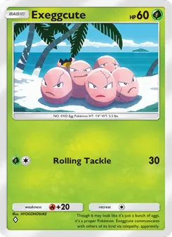 Exeggcute, Celestial Guardians, no. 001