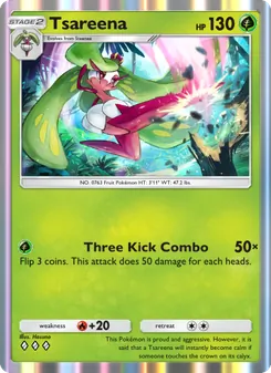 Tsareena, Celestial Guardians, no. 020
