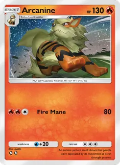 Arcanine, Celestial Guardians, no. 026